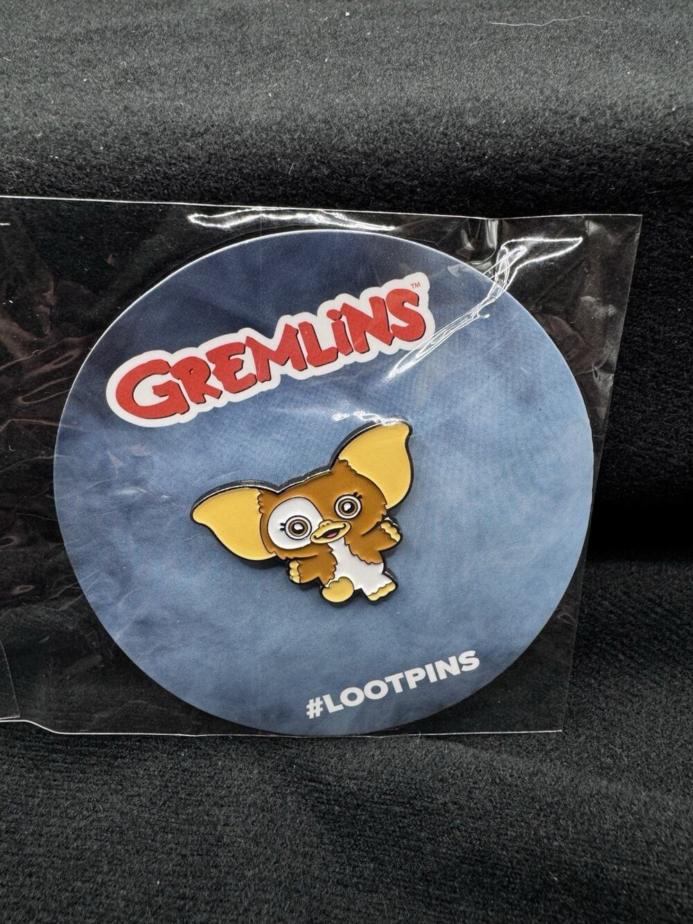 Gremlins Gizmo Mogwai Collectible Pin Badge Button Loot Crate Exclusive PinBack